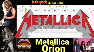 Orion - Metallica - Guitar + Bass TABS Lesson