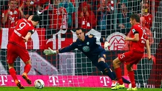 Bayern Munich vs Wolfsburg 5:1 | Lewandowski Super show !