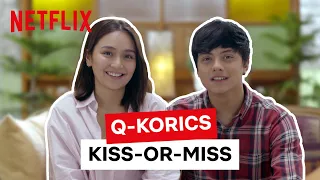How Many Almost-Kisses Till Q&Korics Finally Kiss? 👩‍❤️‍💋‍👨| Rewind:The House Arrest of Us | Netflix