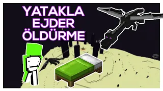 Ender Dragon Yataklarla Nasıl Öldürülür? - Minecraft