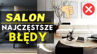 SALON- URZĄDZANIE I REMONT! ❌ CZEGO NIE WARTO ROBIĆ W SALONIE? 🤔JAK UNIKNĄĆ NAJCZĘSTSZYCH BŁĘDÓW?