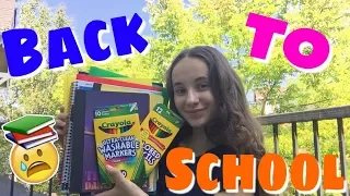 Покупки к школе в США. Канцелярия для начальной школы в Америке. Back to School supplies haul.