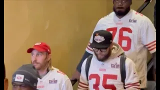 Watch San Francisco 49ers players reactions after loss to Kansas City Chiefs