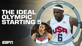 What's the ideal starting 5 for Team USA in the Olympics? 👀🏀 | NBA Today