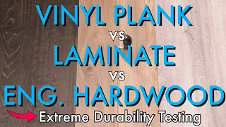 Vinyl Plank vs Laminate vs Engineered Hardwood