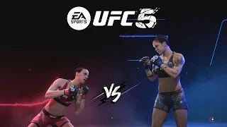 EA Sports UFC 5 - Joanna Jedrzejczyk vs Amanda Nunes (Legendary Difficulty)