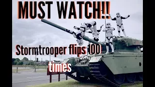 The Best Stormtrooper back flips