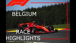 2019 Belgium Grand Prix Race Highlights