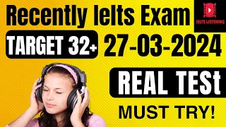 DIFFICULT MCQ LISTENING PRACTICE I IDP LISTENING TEST  2024  I IELTS LISTENING TEST  27-03-2024