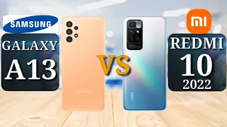 Samsung Galaxy A13 vs Redmi 10 2022 | Full Comparison