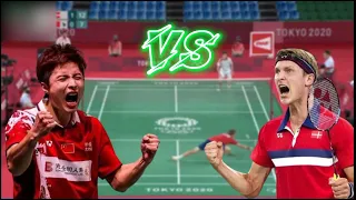 Viktor Axelsen vs Shi Yuqi Badminton highlight 2020 Olympics QF | legendary Match for the gold