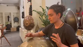 'Kita Pantam' Handpan: Handpan C# Pygmy 15 | Scale: C#/ E (F#) G (A) B C# (D) E F# G (A) B (C# D)