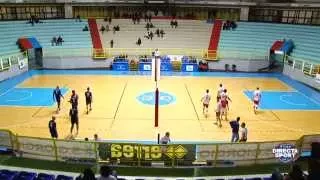 VOLLEY B1M Gir. A - Cagliari Volley-Biochimica Lupi S. Croce (1-3)