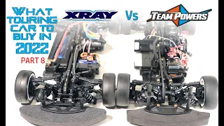 XRAY X4 22 and the Team Powers T3M