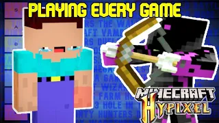 PLAYING EVERY GAME IN HYPIXEL AND RANKING THE BEST | Every Hypixel Game Part 1