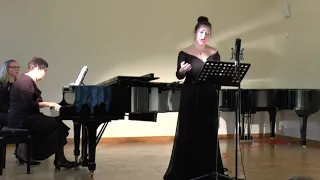 N.Medtner Op 24 №2 "Тhat you bent over the waters" (Tyutchev)A.Koneva, E.Strikovskaya (piano)