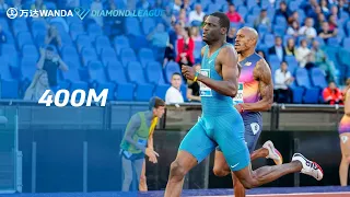 Kirani James claims 17th Diamond League win in Rome 400m - Wanda Diamond League 2022