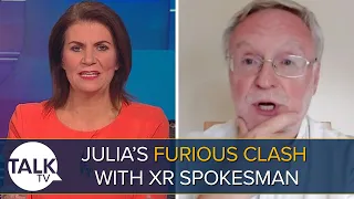 “Answer That QUESTION!” | Julia Hartley-Brewer’s FURIOUS Clash With Extinction Rebellion Spokesman