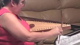 Streets of Loredo on Unicorn Strings Bowed Psaltery by Kathy Kennebrook