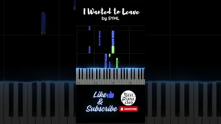 I Wanted to Leave - by SYML -SeeMusic Piano Tutorial - bestpianocla6  #piano #pianotutorial #shorts