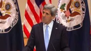 Secretary Kerry Delivers Remarks on Investing in a Strong Foreign Policy