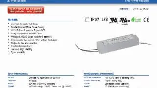 LPC-35, MEAN WELL, LED Power Supplies