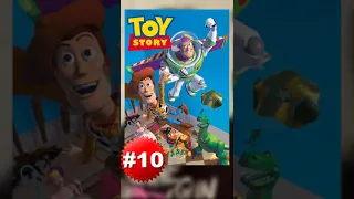 TODAS las 27 PELÍCULAS de PIXAR de PEOR a MEJOR con ELEMENTOS o ELEMENTAL - TOP, RANKING  #shorts