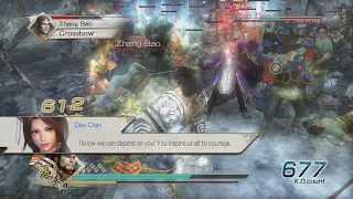 Dynasty Warriors 6 - Xiahou Yuan Free Mode-Chaos Difficulty - Battle of Hu Lao Gate - Lu Bu's Forces