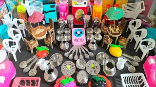 DIY Satisfying Unboxing With Hello Kitty Kitchen Sanrio Set ASMR Video Toys l Steel Kitchen Set