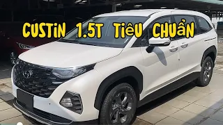 ✅ Chi tiết Hyundai Custin tiêu chuẩn | Hyundai Custin 1.5T tiêu chuẩn niêm yết 850tr xe giao ngay