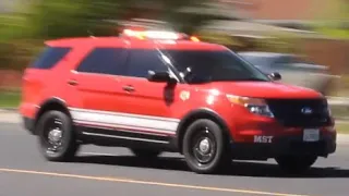 Firefighters Respond to a Kitchen Fire in Modesto, CA