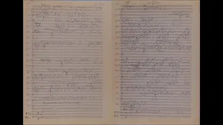 Messiaen, Olivier (1989): Éclairs sur l'Au-Delà… - IX. Plusieurs oiseaux [manuscript] — Cambreling