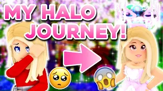 My Halo Journey! 🏰 Roblox Royale High Halo Trades