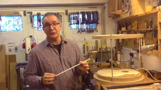 How to make the dome on the sounboard of a spanish guitar