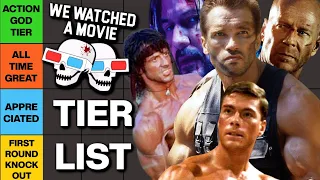 Action Movie Heroes Tier List LIVE!