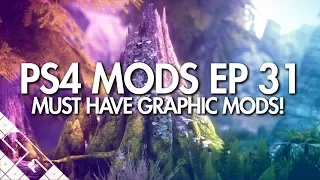 Best Skyrim Graphics Mods For PS4! ULTRA GRAPHICS!