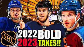 My Hot Takes for the upcoming 2022-2023 NHL Regular Season!