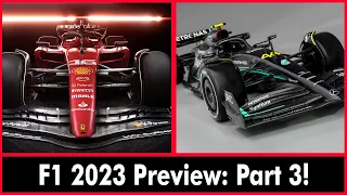 F1 2023 Preview Part 3: McLaren, Ferrari, Mercedes and Alpine! Knowing Wheel #100