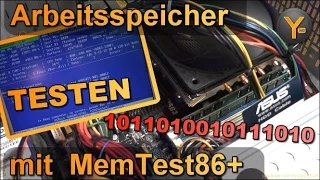 Arbeitsspeicher (RAM) auf Fehler überprüfen mit MemTest86+