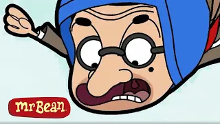 Bean SKY-DIVING! | Mr Bean Cartoon Season 3 | Funny Clips | Mr Bean Cartoon World