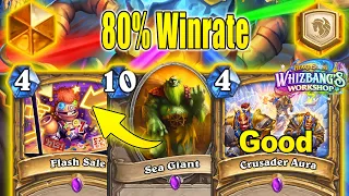 Get Rank LEGEND With The Best Paladin Deck To Craft After Nerfs At Whizbang's Workshop | Hearthstone