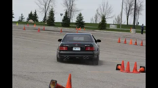 Mercedes Benz R129 SL500 Scandinavian flick drift