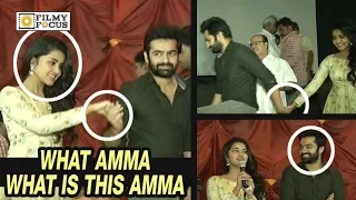 Ram Taking Care of Anupama from Getting Mobbed by Fans | Vunnadi Okate Zindagi Success Tour