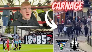 TEMPERS FLARE as HATE FILLED RIVALS MEET AGAIN👊🏻😱| DUNFERMLINE V FALKIRK VLOG