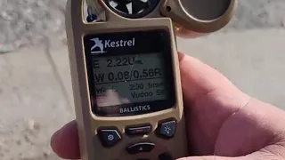 Quick Kestrel Wind Tutorial - I was measuring wind incorrectly!