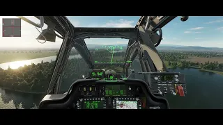 DCS AH-64D - How to use Trim Reset without the abrupt transition