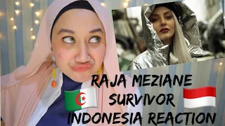 Raja Meziane - SURVIVOR | INDONESIA REACTION