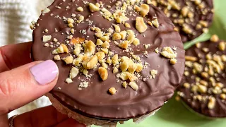 TikTok Chocolate Rice Cakes No Bake Vegan Recipe