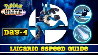 Lucario extreme speed guide || Pokemon unite