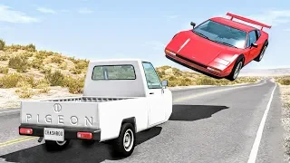 High Speed Traffic Crashes #13 - BeamNG Drive | CrashBoomPunk